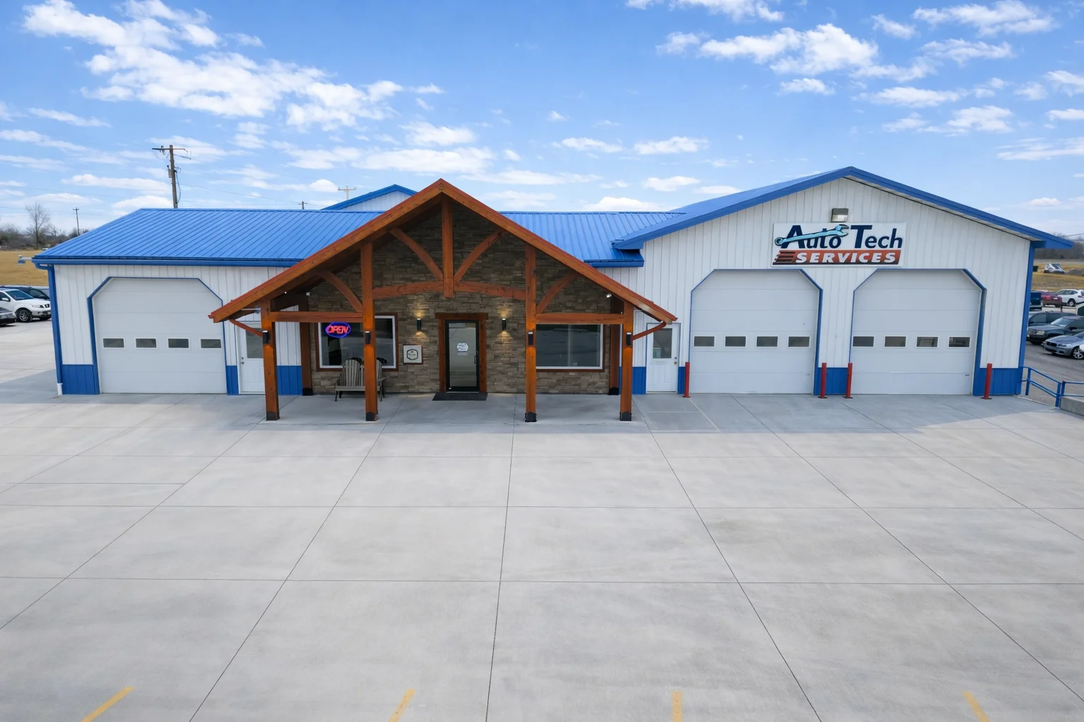 Auto Tech Services shop exterior