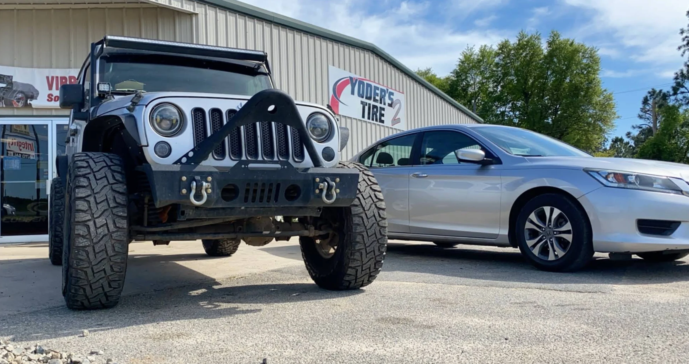 Yoder's Tire Service website preview